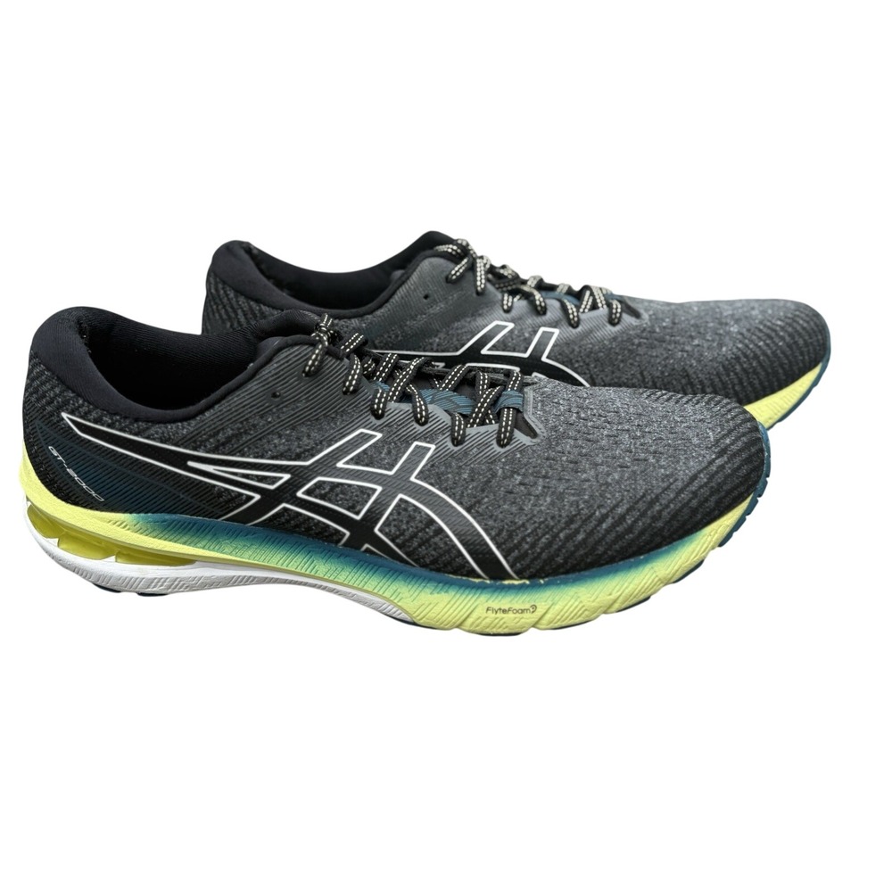 ASICS GT-2000 10 Metropolis‎ Graphite Shoes Sneakers Gray 12.5 Men *Heel Wear*